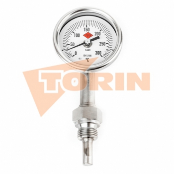 Termometro 0-300°C attacco...