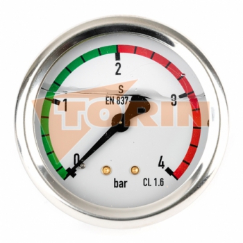 Manometer 0-4 bar 1/4 zadný...