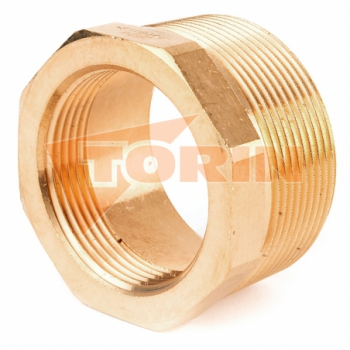 Reducer 1 1/2  IT 2  ET brass