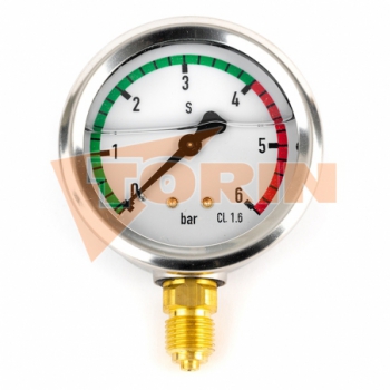 Pressure gauge 0-6 bar 1/4...
