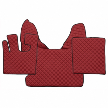 Leather floor mat DAF XF...