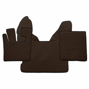 Leather floor mat DAF XF...