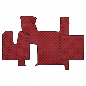 Leather floor mat MAN TGX...