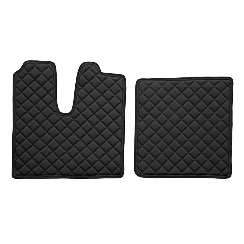 Tapis de sol en cuir SCANIA S 2017 siege passager pneumatique brun — free download