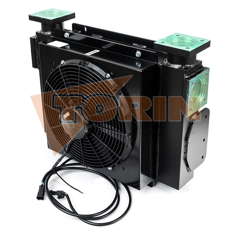 Refrigerador de aire de compresor con ventilador 24V Refrigerador de aire de compresor con ventilador 24V