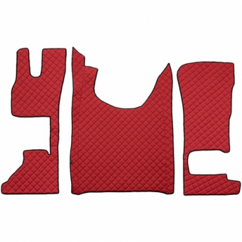 Leather floor mat DAF XG...