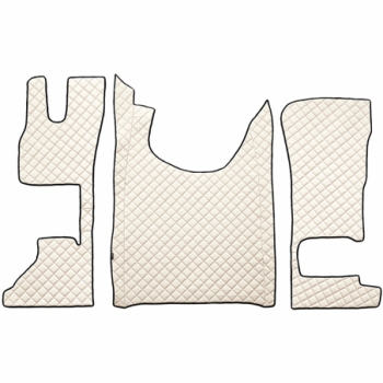 Leather floor mat DAF XG...