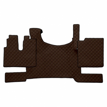 Leather floor mat MAN TGX...