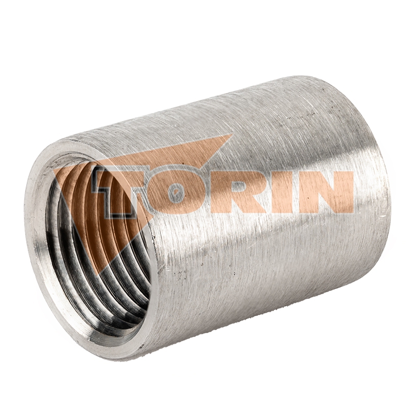 Tubo con filetto interno 4  acciaio inox Tubo con filetto interno 4  acciaio inox