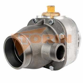 Кран шаровый с ускорителем...