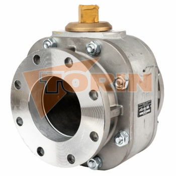 Valvola a sfera con flange...