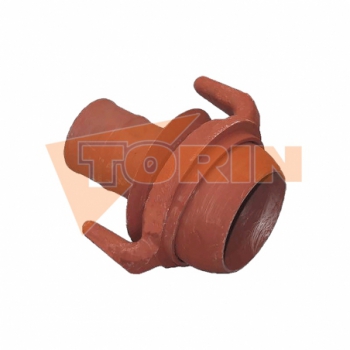 Vagónová spojka guľa DN 75